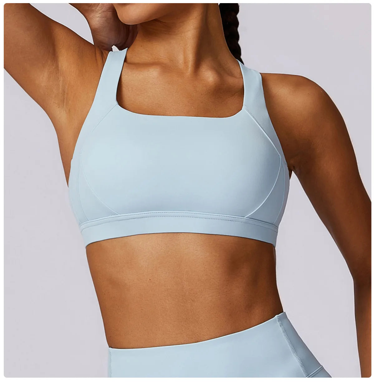 Women's Yoga Bra Sexy Sports Bra Push Up Fitness Cross Strap Shockproof Breathable Gym Top Female Vest Running Sports Underwear