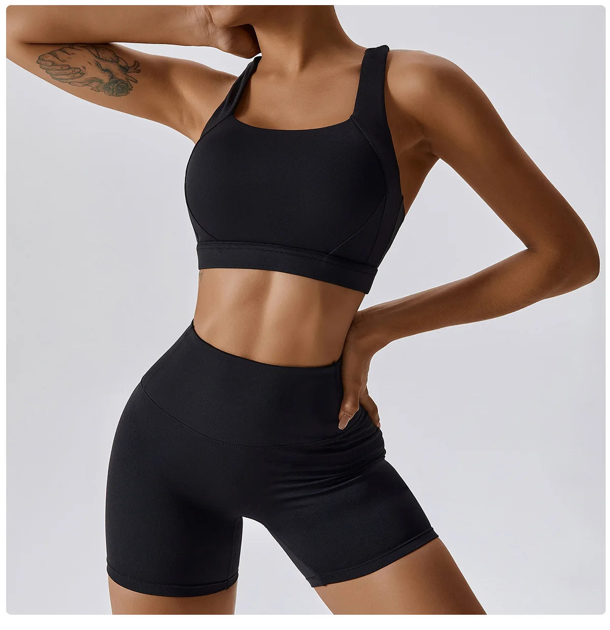 Women's Yoga Bra Sexy Sports Bra Push Up Fitness Cross Strap Shockproof Breathable Gym Top Female Vest Running Sports Underwear