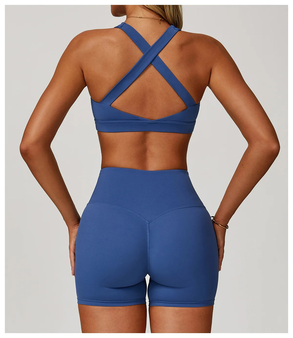 Women's Yoga Bra Sexy Sports Bra Push Up Fitness Cross Strap Shockproof Breathable Gym Top Female Vest Running Sports Underwear