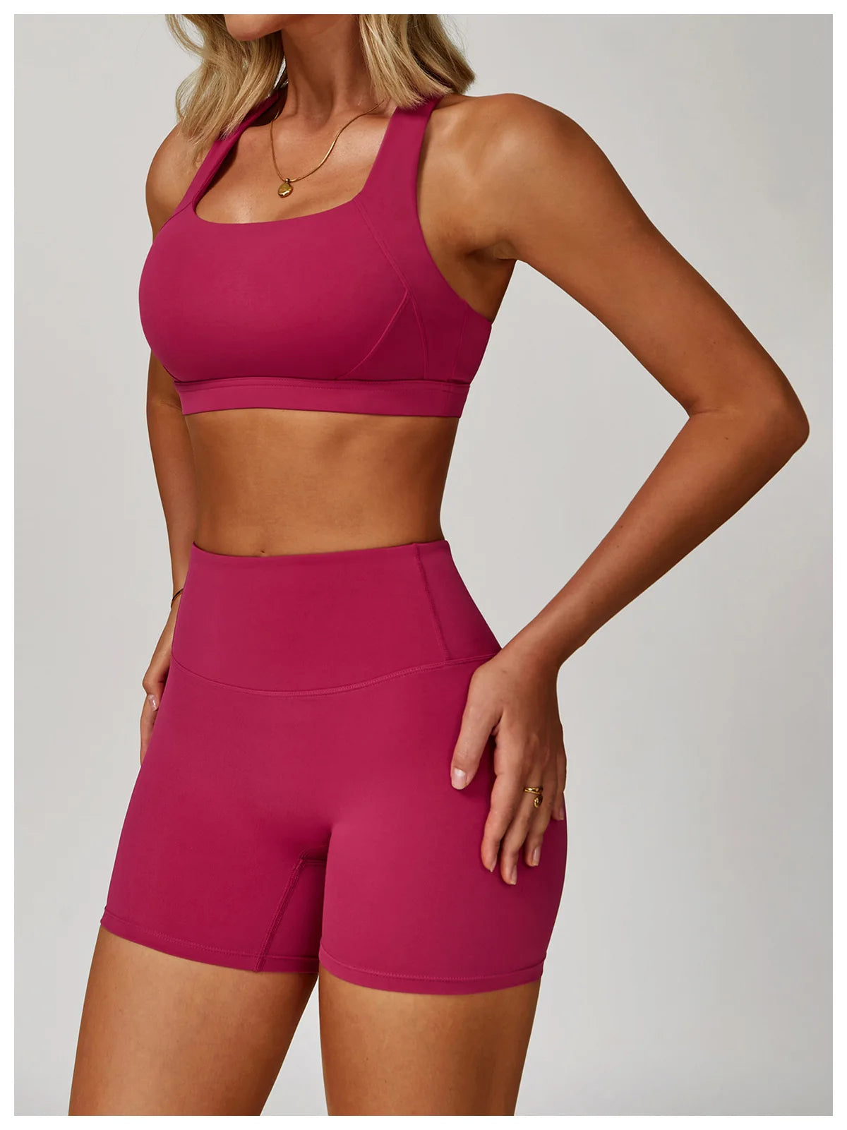 Women's Yoga Bra Sexy Sports Bra Push Up Fitness Cross Strap Shockproof Breathable Gym Top Female Vest Running Sports Underwear