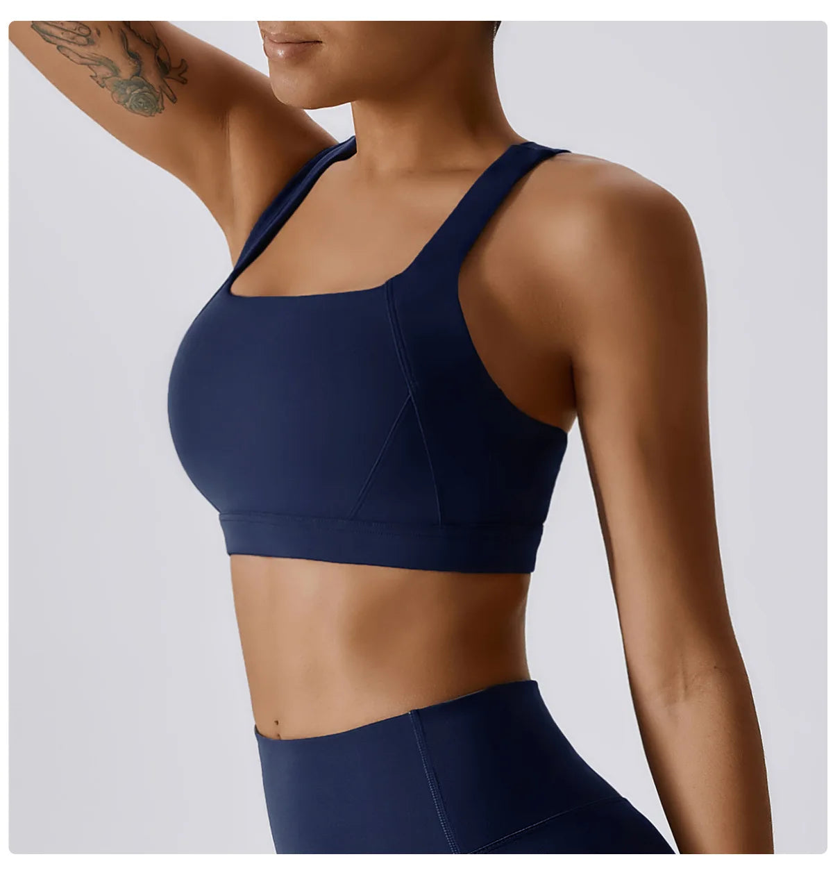 Women's Yoga Bra Sexy Sports Bra Push Up Fitness Cross Strap Shockproof Breathable Gym Top Female Vest Running Sports Underwear